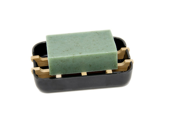 Compostable, Biodegradable, Bamboo and Corn Starch Draining Soap