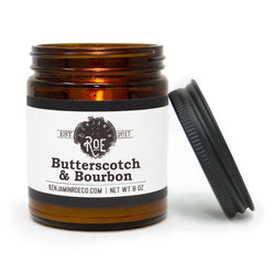 Soy Candle - Butterscotch & Bourbon - Benjamin Roe