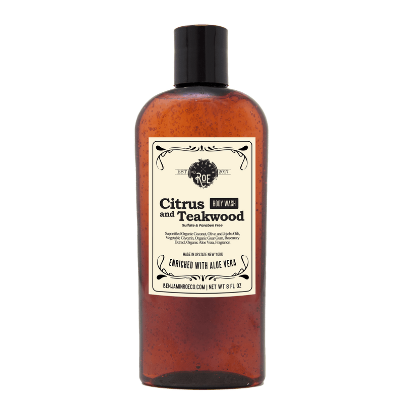 Body Wash - Citrus and Teakwood - Benjamin Roe