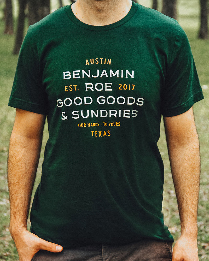 Good Goods & Sundries T-Shirt - Benjamin Roe